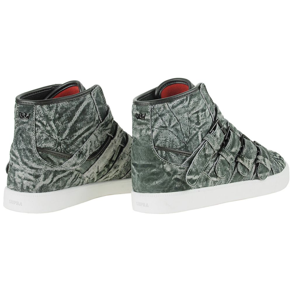 Baskets Montantes Supra Strapped NS Grise Wildlife Homme | PZF-37864204